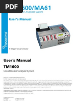 TM 1600 Manual