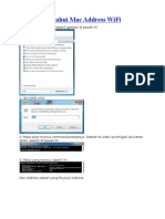 Cara Mengetahui Mac Address WiFi