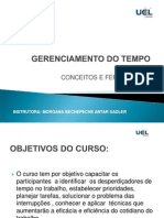 Curso de Gerenciamento Do Tempo