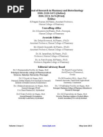 Download Indian Journal of Research in Pharmacy and Biotechnology IJRPB-13 IJRPB by Debjit Bhowmik SN165153903 doc pdf