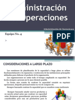 Administracion de Operaciones