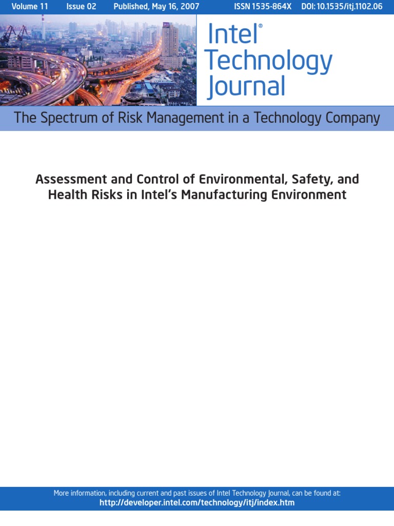 Intel Technology Journal | PDF | Air Pollution | Pollution