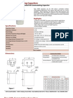 Specifications: Type SCRN Film-Paper/Extended Foil Commutating Capacitor