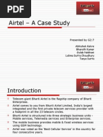 Download Airtel - A Case Study by Tanya Dutta SN16518793 doc pdf