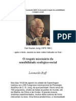 Carl Gustav Jung, Leonardo Boff e A Urgente Necessidade Do Resgate Da Sensibilidade Ecológico-Social