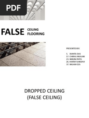 False Ceiling Flooring Building Structural Engineering