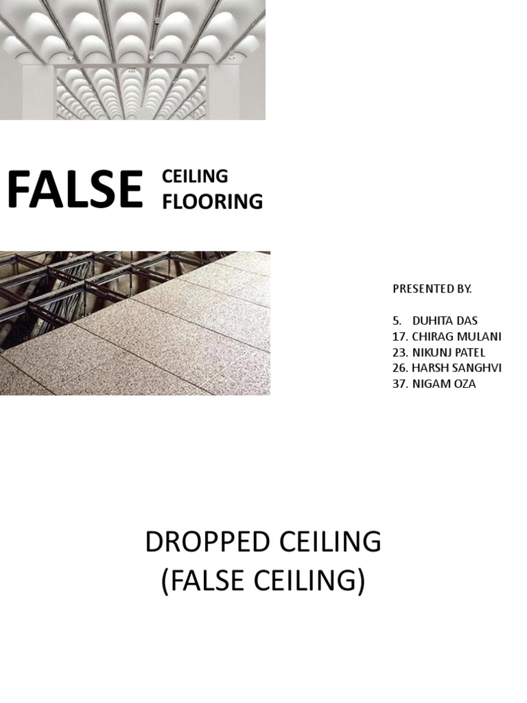False Ceiling Flooring Building Structural Engineering