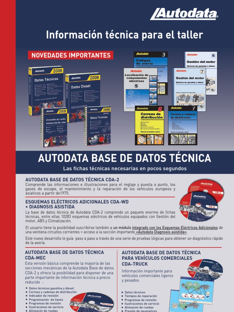 Autodata CDA-2: Guía Técnica Completa | PDF | Motocicleta | Sistema de ...