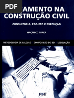Orçamento na Construção Civil - Maçahico Tisaka