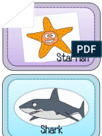 Sea Animals Flashcards
