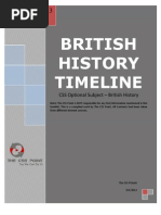 Download British History Timeline by The CSS Point SN165204018 doc pdf