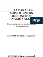 David D. Ruiz M.-Guía para Los Movimientos Misioneros Nacionales