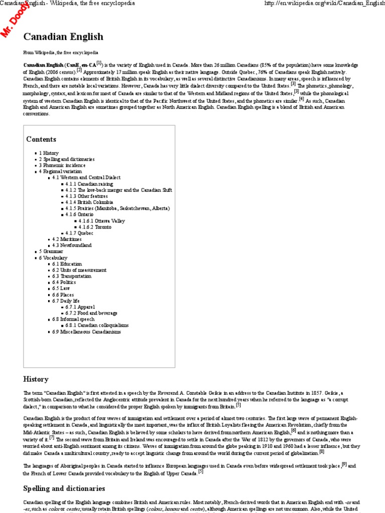 Canadian English: Spelling and Usage | PDF | Judge | Barrister