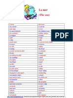 Vocabulaire La Mer PDF