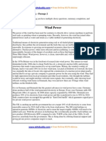 Ielts Sample Reading 2 Wind Power PDF