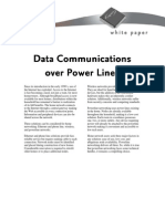 Data Communications Over PowerLines