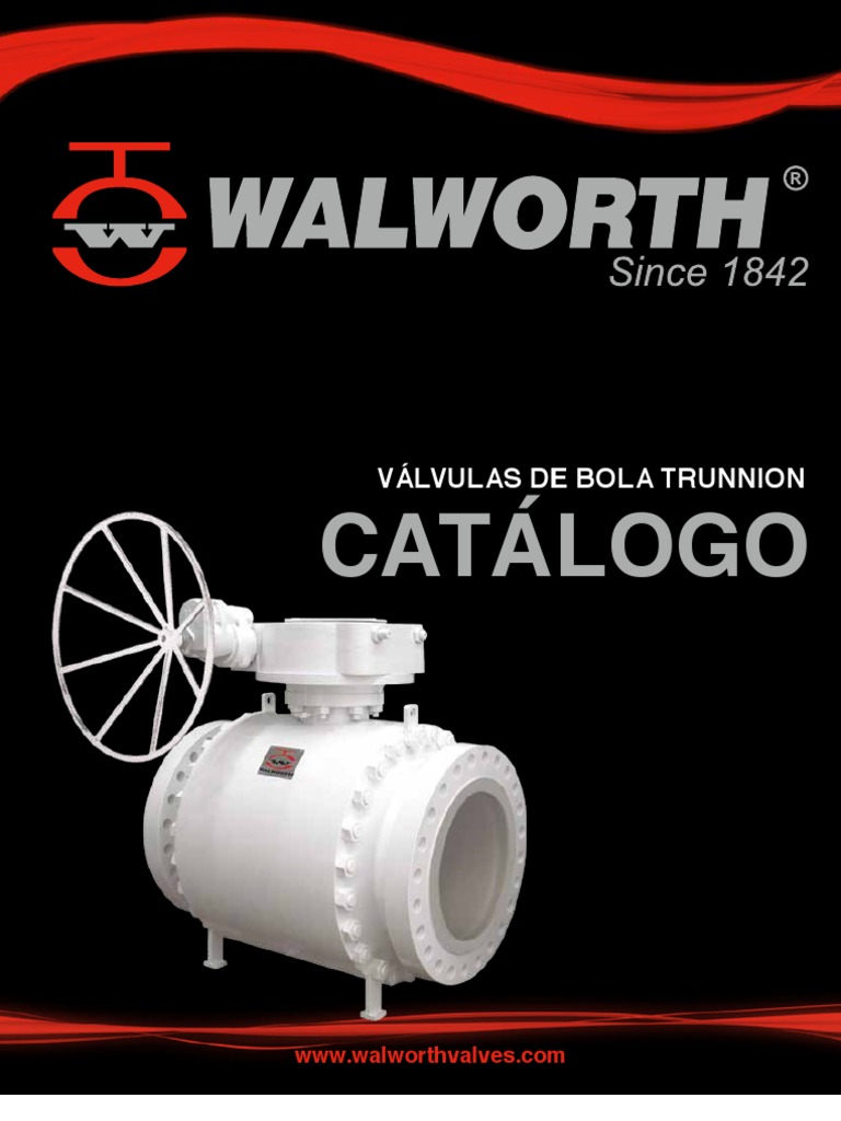 Catálogo Bola Trunnion Español 2011 PDF Calidad Acero