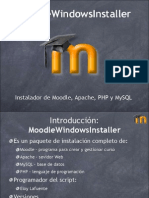 Moodle Windows Installer