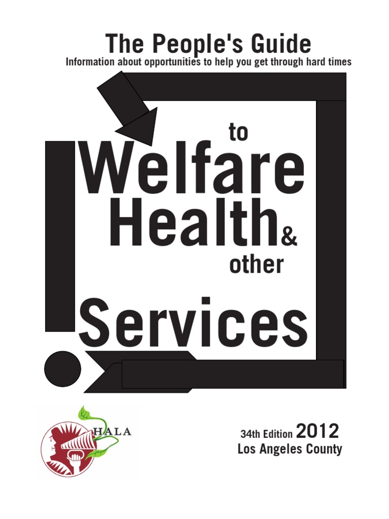 La County Peoples Guide Child Support Supplemental Security Income
