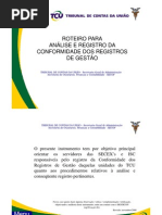ConformidadeGestao Tutorial TCU