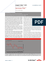 2013.09.04 HSBC China Services August 2013 PMI - Report PUBLIC PDF