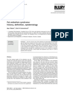 Fat Embolism Syndrome: History, Definition, Epidemiology: Max Talbot, Emil H Schemitsch