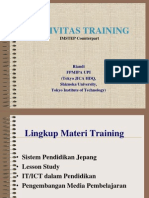 Presentasi Hasil Training(15!7!13)