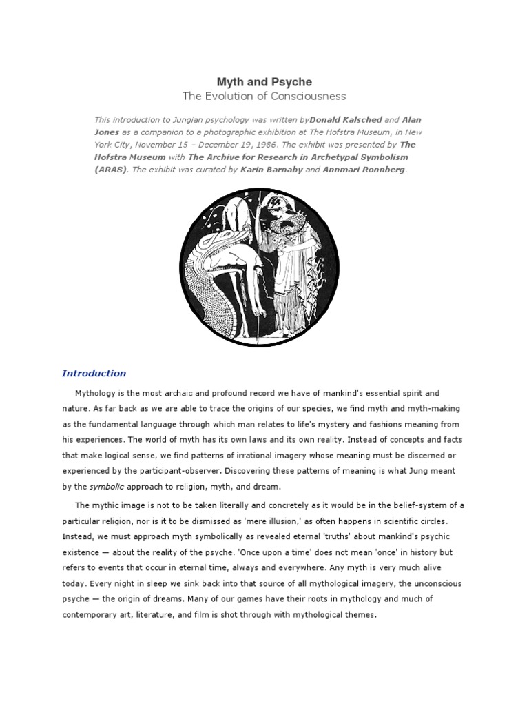 Myth and Psyche The Evolution of Consciousness | PDF | Archetype ...