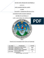 Historia de la Universidad de San Carlos de Guatemala