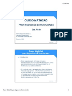 Curso Mathcad - 2da. Parte