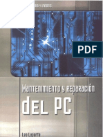 Mantenimiento y Reparación de PC