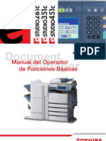E-STUDIO281c-351c-451c - Manual de Operador Funciones Basicas - Ver05