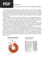O português vai ser uma língua internacional