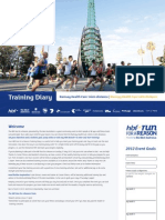 Electronic Training Diary For HBF Run For Reason