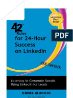 42 Rules For 24-Hour Success On LinkedIn (2nd Edition)
