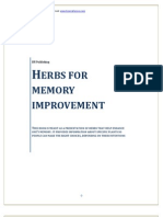 Best Herbs For Memory Improvement