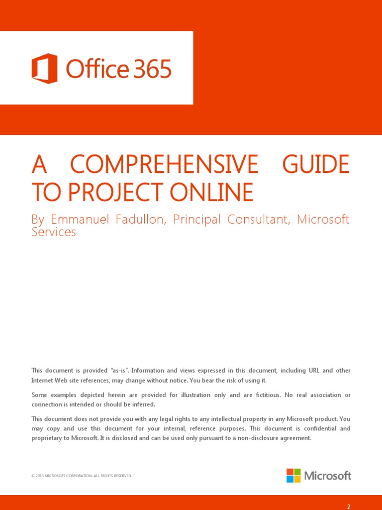 Office 365 Project Online Share Point Office 365