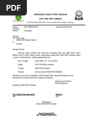 Surat Undangan Ldk Cidahu