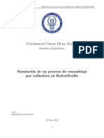 Simulación de Un Proceso de Ensamblaje Por Soldadura en RobotStudio