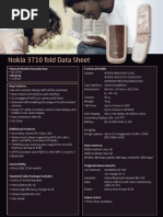 Nokia 3710 Fold Data Sheet