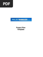 1.project Plan Template