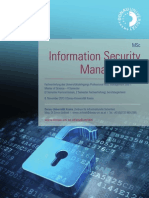 Information Security Management, MSc Donau-Universität Krems