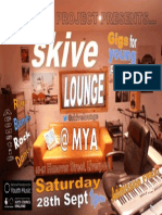 Skive Lounge @ MYA 28th September