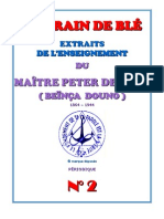 Peter Deunov "Le Grain de Ble" 2