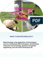 Biotechnology in Animal Feed & Feeding
