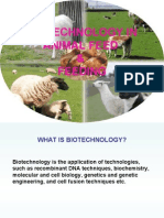 BIOTECHNOLOGY IN ANIMAL FEED & FEEDING