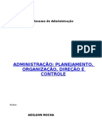 Administracao e Planejamento