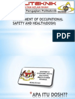 Department of Occupational Safety and Health (Dosh)