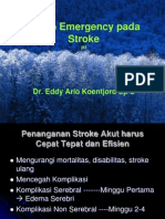 Neuro Emergency Pada Stroke (Dr. Eddy Ario K, Sp. S)