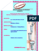 Factores Que Modifican El Equilibrio